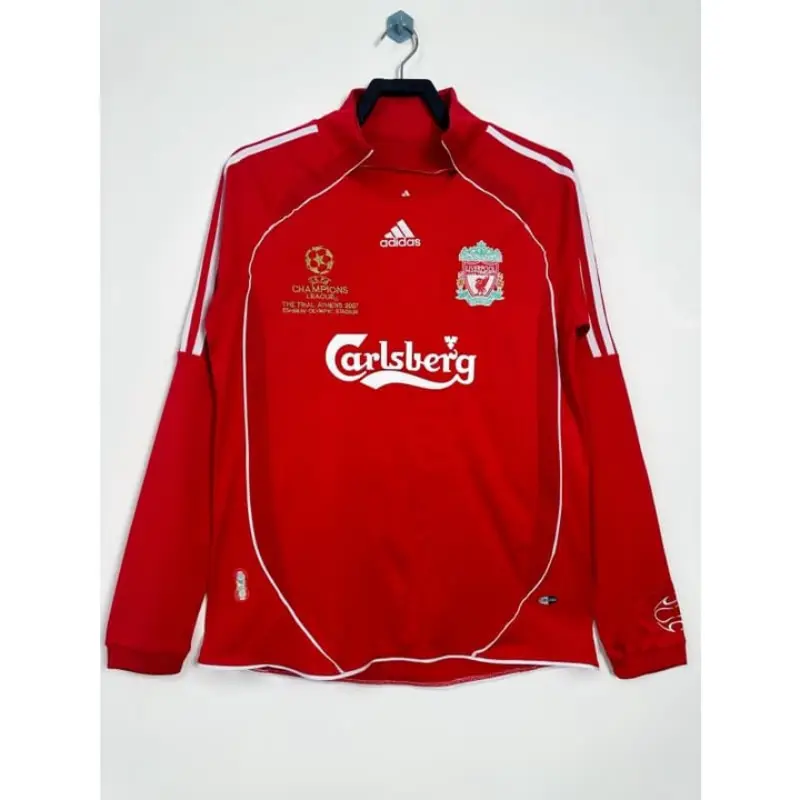Camiseta Liverpool Retro 2006/07 Rojo Home ML